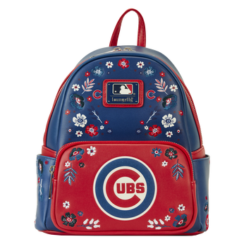 MLB Chicago Cubs Floral Mini Backpack, Image 1