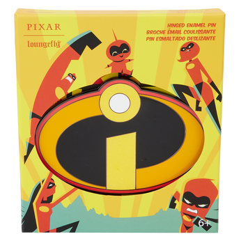 The Incredibles 20th Anniversary 3" Collector Box Hinged Pin, Image 1