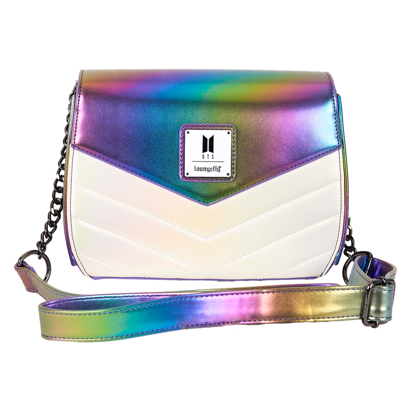 Funko Pop! By Loungefly BTS Iridescent Quilted Crossbody Bag, , hi-res view 5