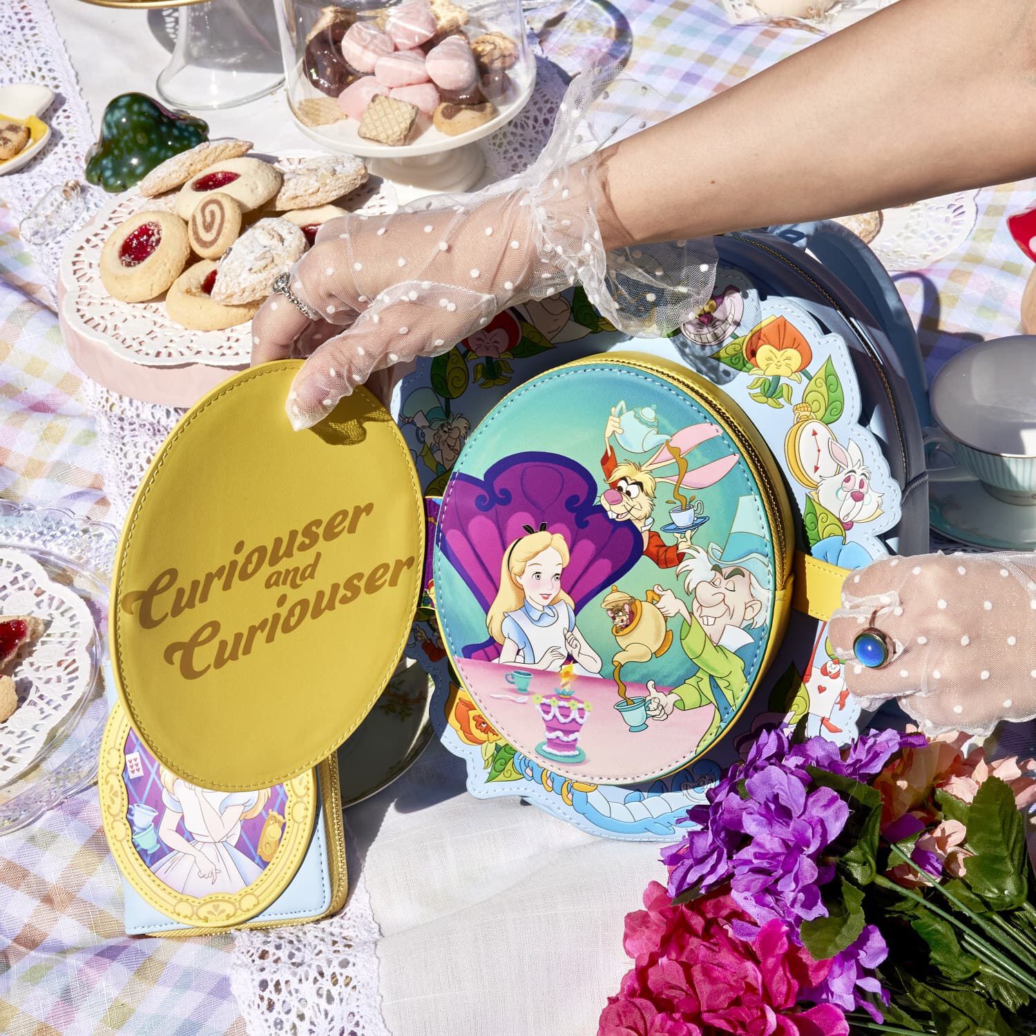 Alice in deals wonderland suitcase