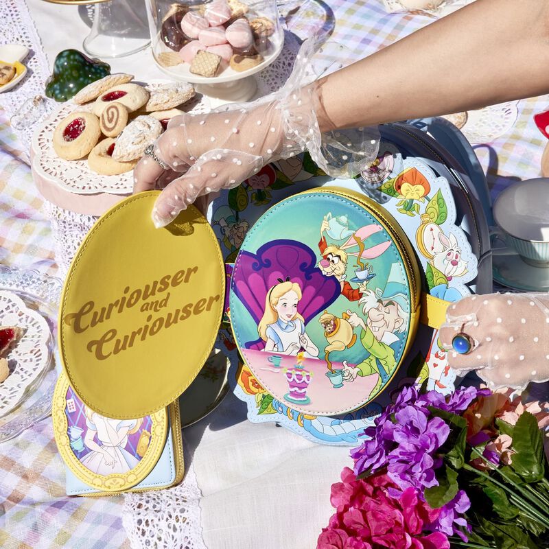 Enjoy Your Golden Afternoon with Disney's NEW Alice in Wonderland Loungefly  Collection!