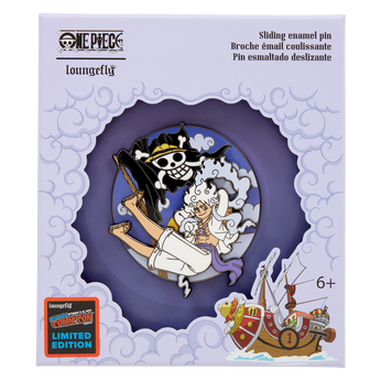 NYCC Limited Edition ONE PIECE GEAR5 Luffy 3" Collector Box Sliding Pin, Image 1