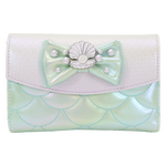 The Little Mermaid Iridescent Pearl Flap Wallet, , hi-res view 1