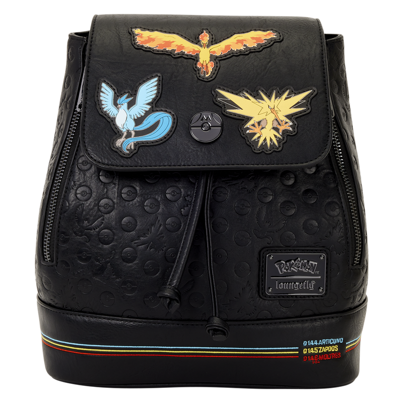 Pok&eacute;mon Legendary Birds and Beasts Drawstring Mini Backpack, , hi-res view 1