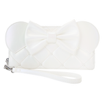 Minnie Mouse Iridescent Wedding Zip Around Wristlet Wallet, , hi-res view 1
