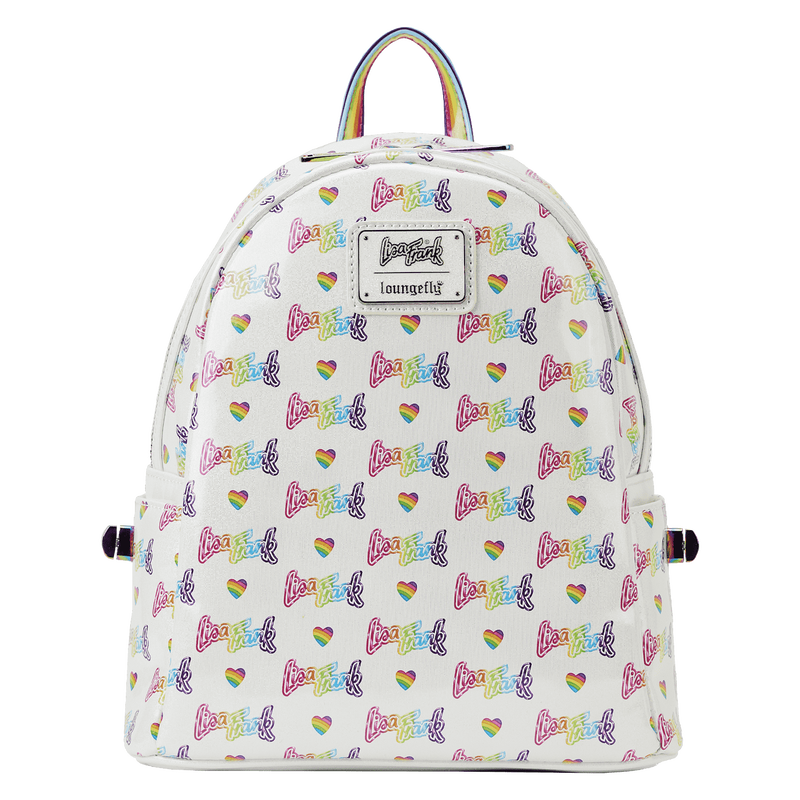 Buy Lisa Frank Rainbow Heart Mini Backpack with Waist Bag at Loungefly.