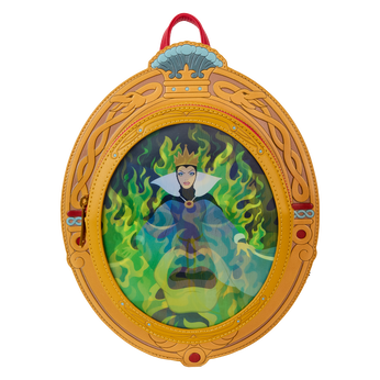 D23 Limited Edition Snow White Evil Queen Magic Mirror Lenticular Mini Backpack, Image 1