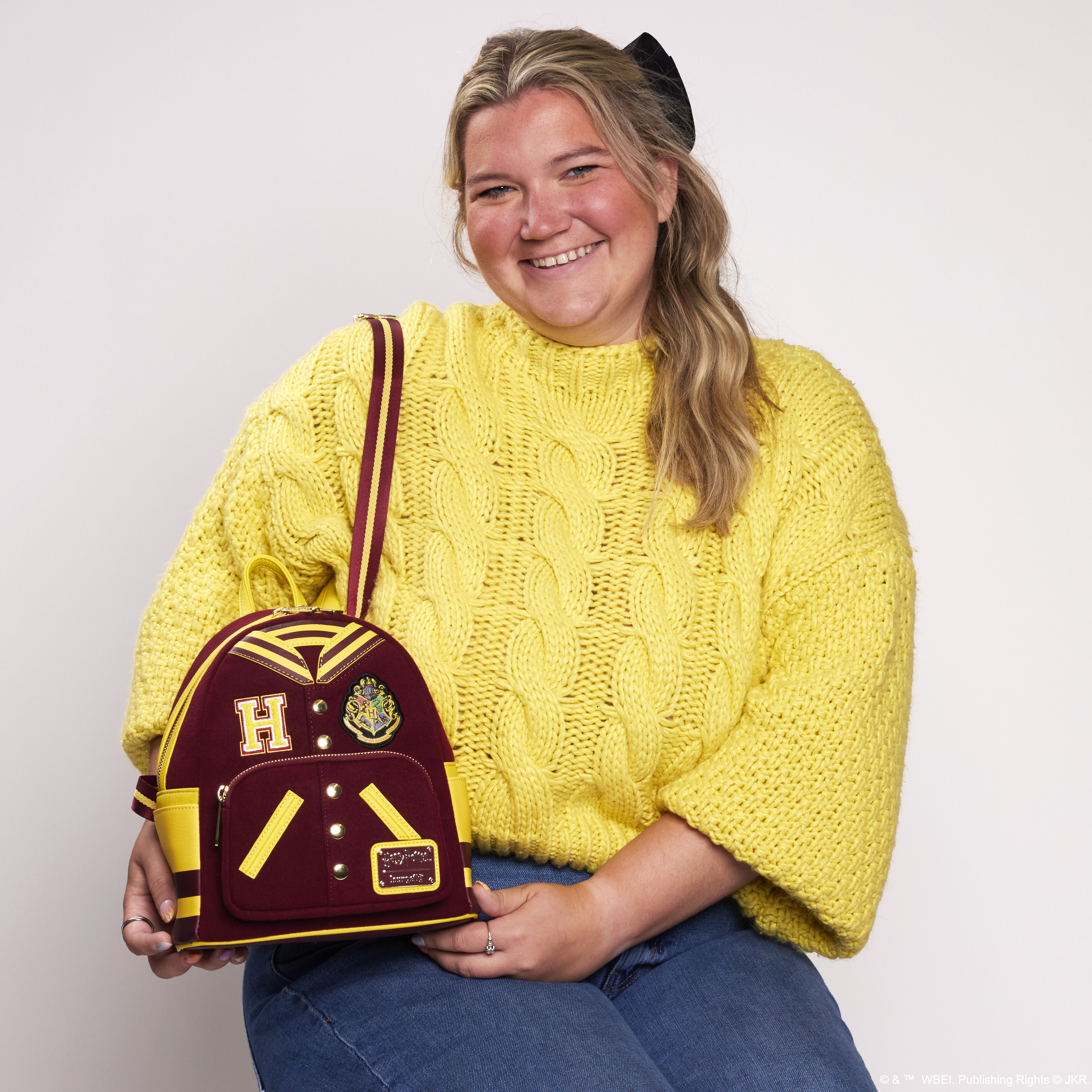 Harry potter hogwarts crest mini backpack clearance