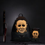 Halloween Michael Myers Glow Mask Cosplay Mini Backpack, , hi-res view 6