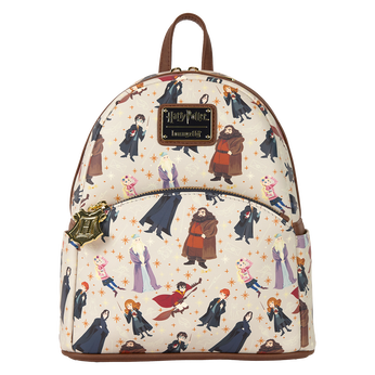 Harry Potter Hogwarts All-Over Print Mini Backpack, Image 1