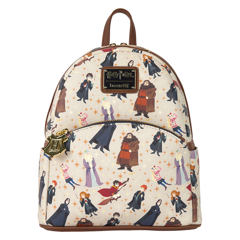 Harry Potter Hogwarts All-Over Print Mini Backpack, , hi-res view 1