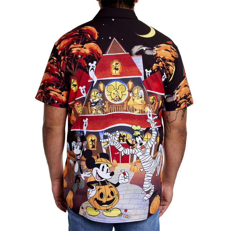 Mickey & Friends Haunted House Camp Shirt, , hi-res view 5
