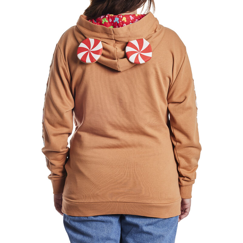 Mickey & Friends Gingerbread House Unisex Hoodie, , hi-res view 7