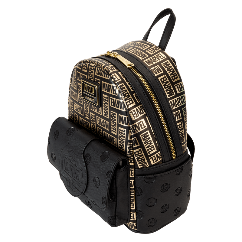 Marvel 85th Anniversary All-Over Print Logo Mini Backpack, , hi-res view 4