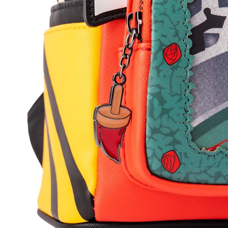 Alice in Wonderland Queen of Hearts Villains Scene Mini Backpack, , hi-res view 6