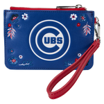 MLB Chicago Cubs Floral Card Holder Wristlet Clutch, , hi-res view 1