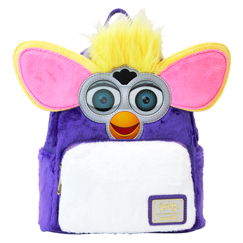 Furby Plush Cosplay Lenticular Mini Backpack, Image 1