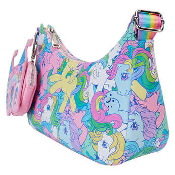 My Little Pony Large All-Over Print Crossbody Bag with Coin Bag, Image 2