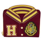 Harry Potter Hogwarts Crest Varsity Jacket Zip Around Wallet, , hi-res view 1
