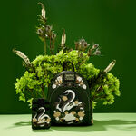 Harry Potter Slytherin House Floral Tattoo Mini Backpack, , hi-res view 3