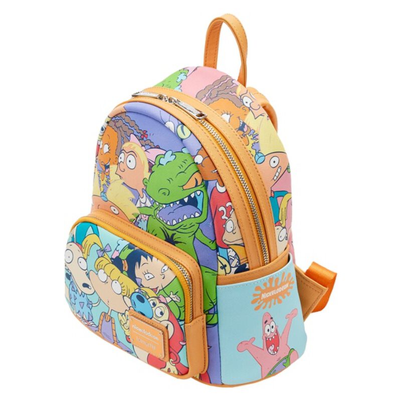 Nickelodeon Nick 90s Color Block Mini Backpack, , hi-res image number 2