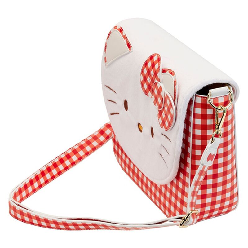 Hello Kitty Gingham Crossbody Bag, , hi-res image number 3