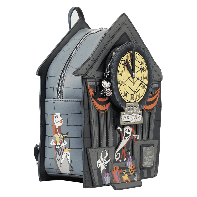 Nightmare Before Christmas Town Hall Mini Backpack, , hi-res view 6