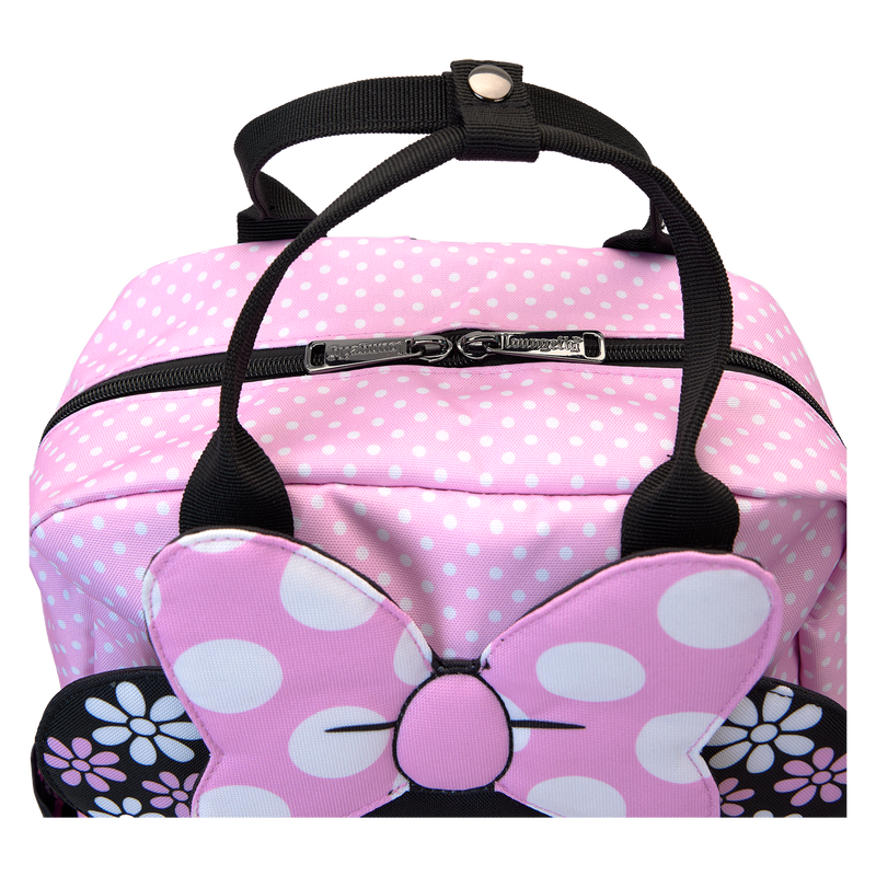 Minnie Mouse Floral Rock The Dots Nylon Full-Size Backpack, , hi-res view 6