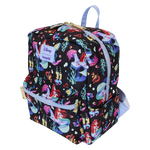 The Little Mermaid 35th Anniversary Life is the Bubbles All-Over Print Nylon Square Mini Backpack, , hi-res view 5