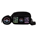 Pokémon Pikachu & Mewtwo Glow Nylon Sling Crossbody Bag with Coin Bag, , hi-res view 1