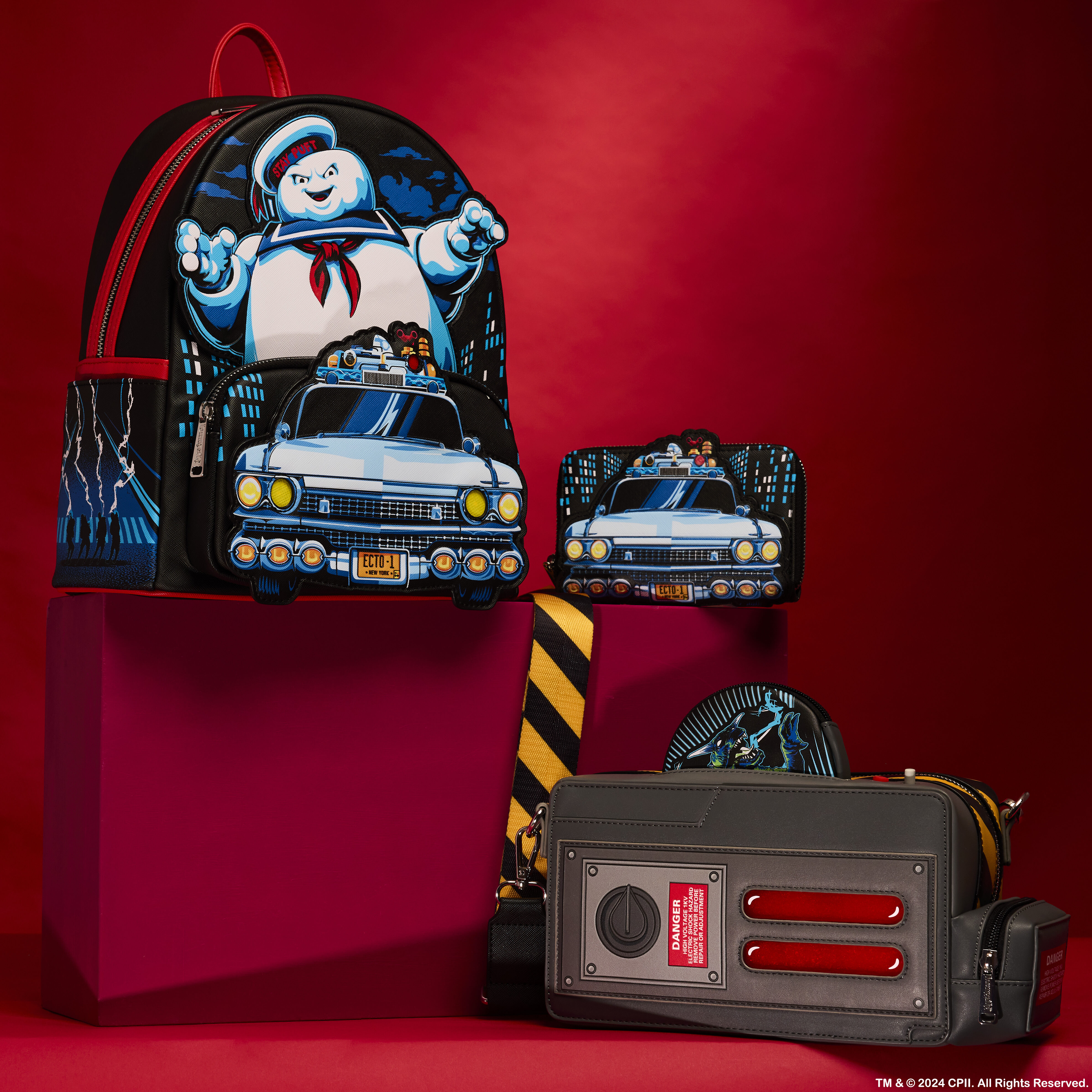 【Loungefly】ゴーストバスターズ ラウンドジップウォレット Loungefly】ゴーストバスターズ ラウンドジップウォレット