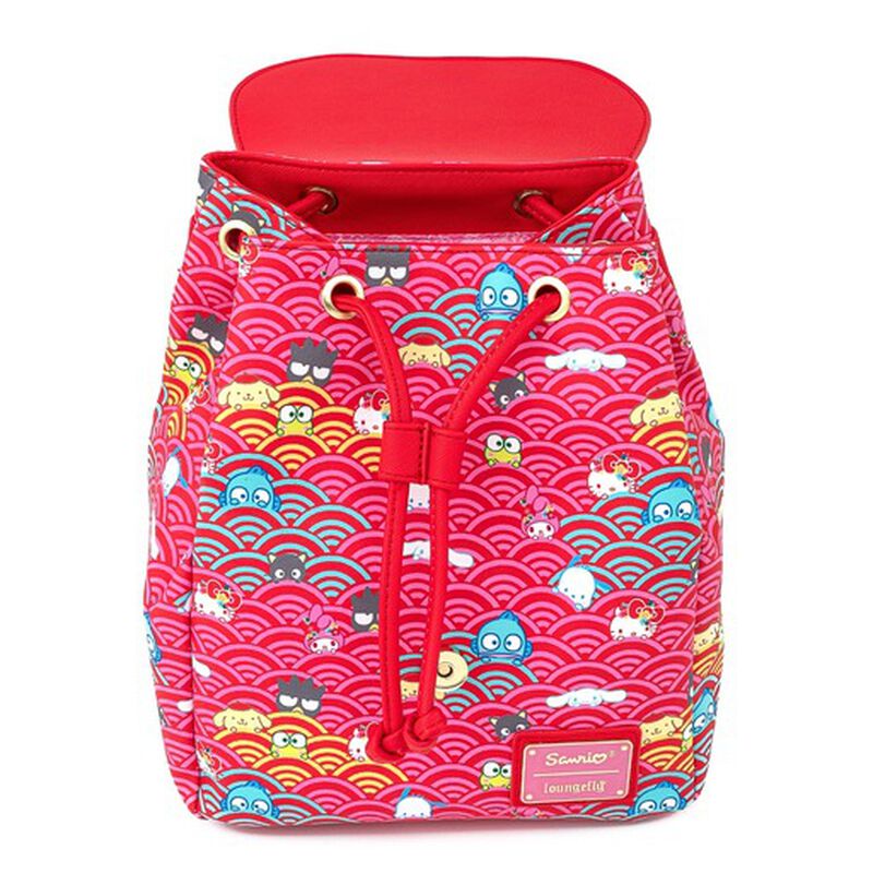 Sanrio 60th Anniversary Gold Bow AOP Mini Backpack