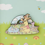 Winnie the Pooh Folk Floral 3" Collector Box Sliding Pin, , hi-res view 5