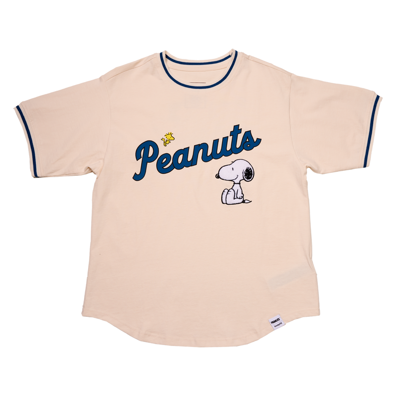Peanuts Snoopy & Gang Sporty Ringer Tee, , hi-res view 1