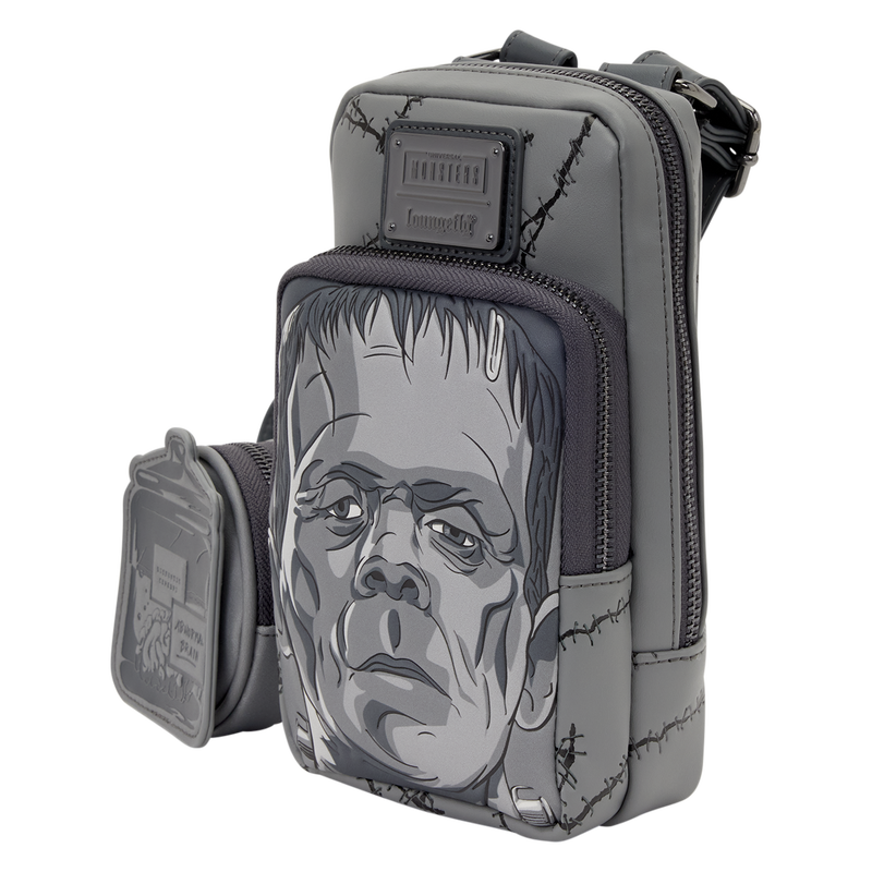 Universal Monsters Frankenstein Crossbody Bag with Coin Bag, , hi-res view 3