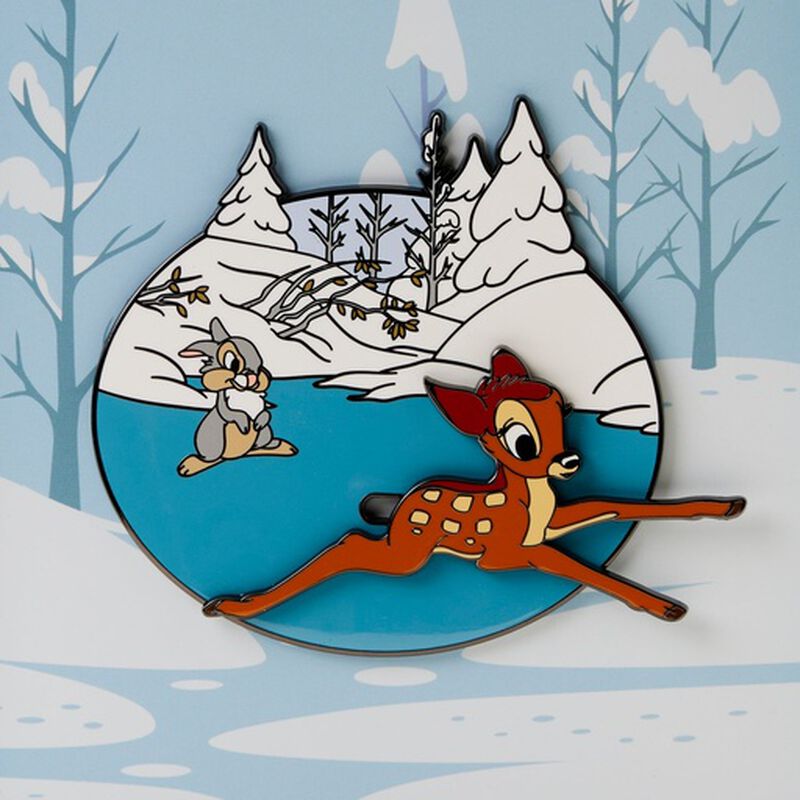 Bambi Snow Day Sliding Pin, , hi-res image number 5