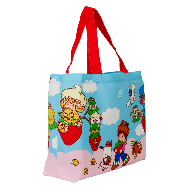 Sanrio Hello Kitty & Friends x Strawberry Shortcake Canvas Tote Bag, , hi-res view 6