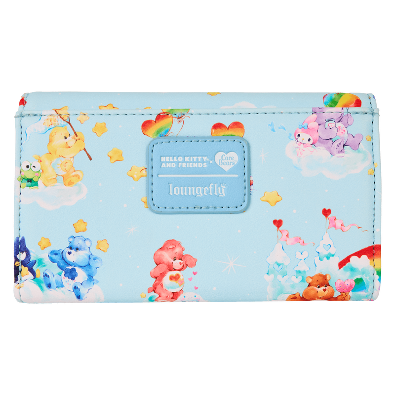 Sanrio Hello Kitty & Friends x Care Bears All-Over Print Flap Wallet, , hi-res view 3