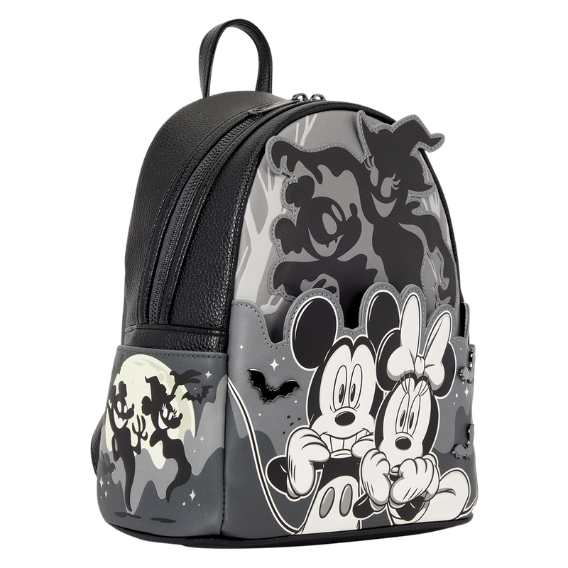 Mickey & Minnie Ghost Light-Up Glow Mini Backpack, , hi-res view 5