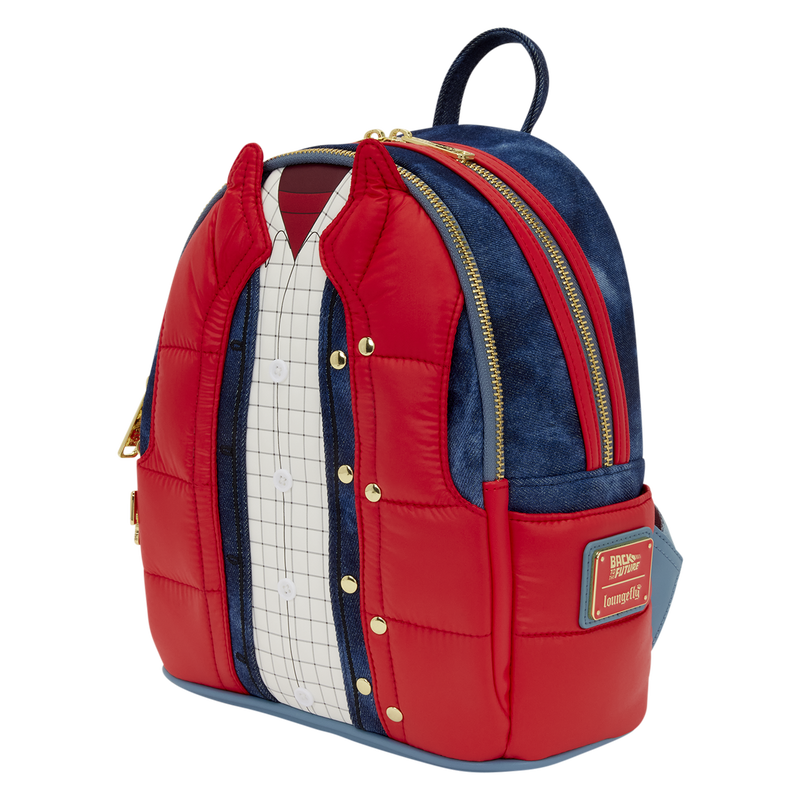 Back to the Future Marty McFly Cosplay Mini Backpack, , hi-res view 3