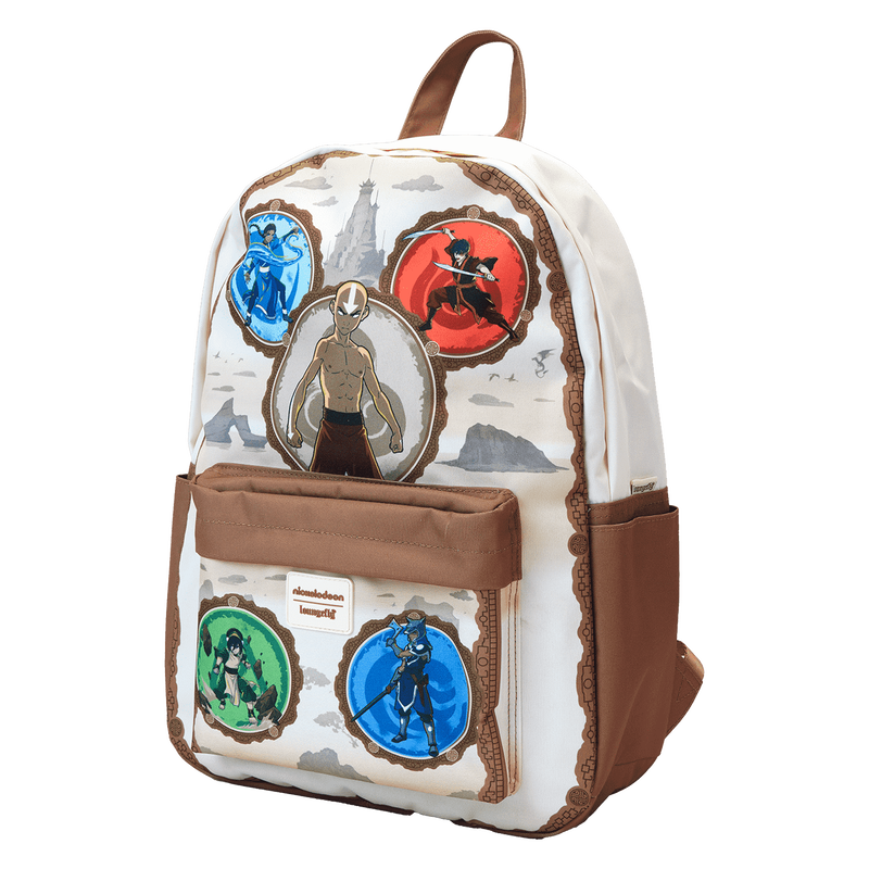 Avatar: The Last Airbender Bending Arts Nylon Full-Size Backpack, , hi-res view 4