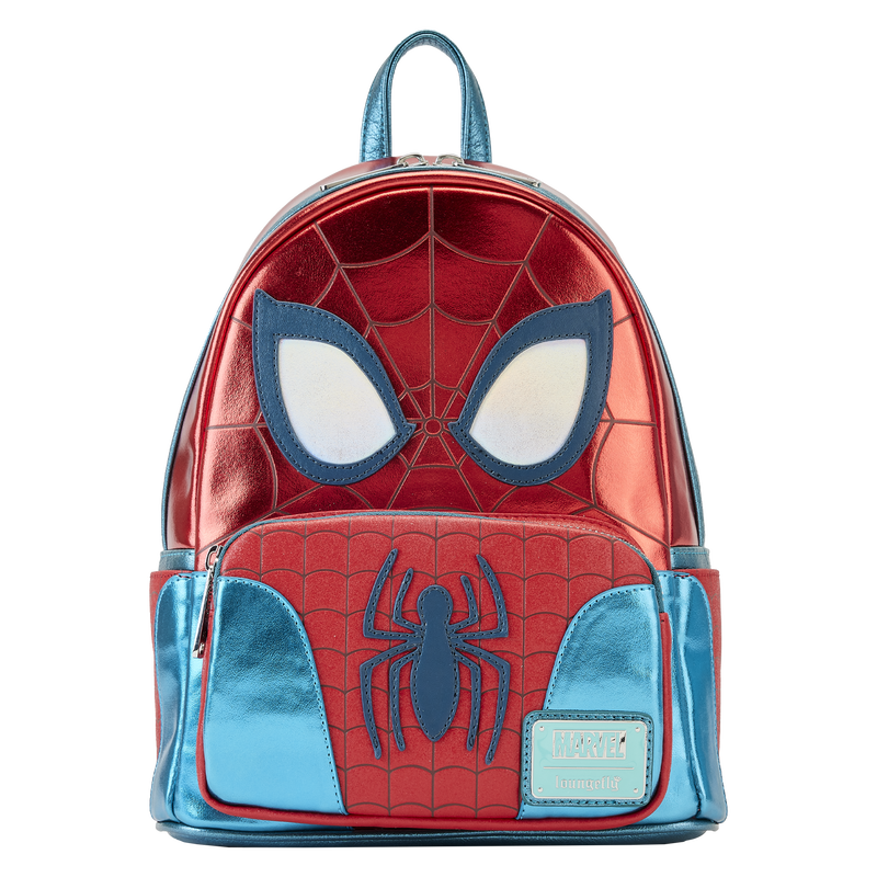 Marvel Metallic Spider-Man Cosplay Mini Backpack, , hi-res image number 1