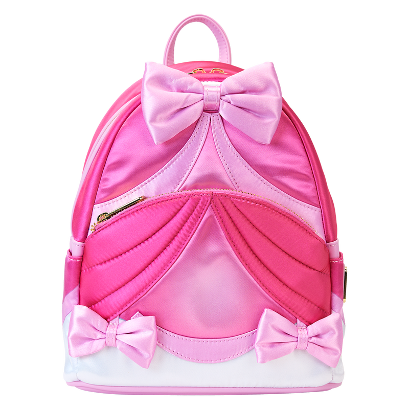 Cinderella 75th Anniversary Pink Bow Gown Cosplay Mini Backpack, , hi-res view 1