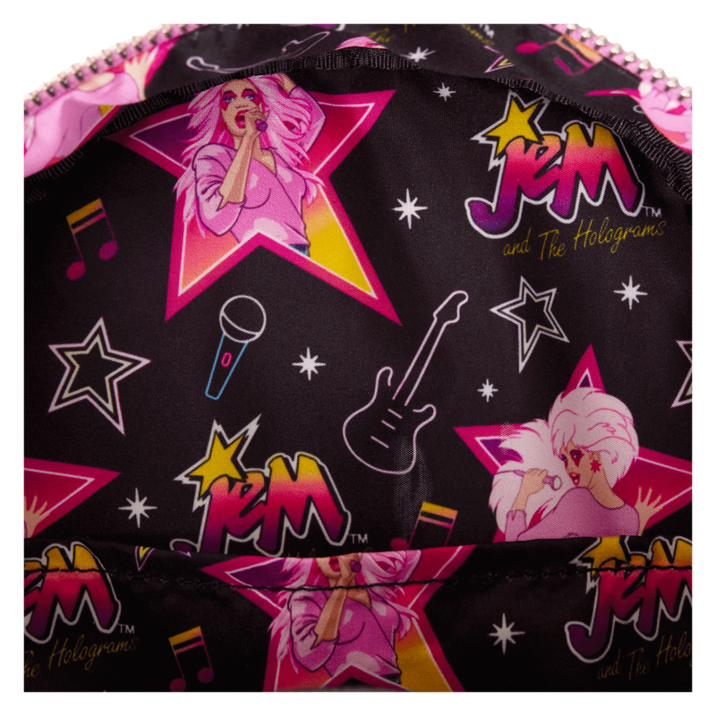 Limited Edition Jem and The Holograms Light Up Mini Backpack, , hi-res view 9