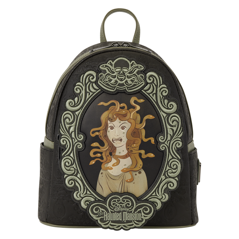 The Haunted Mansion Exclusive Medusa Portrait Light-Up Glow Mini Backpack, , hi-res view 1