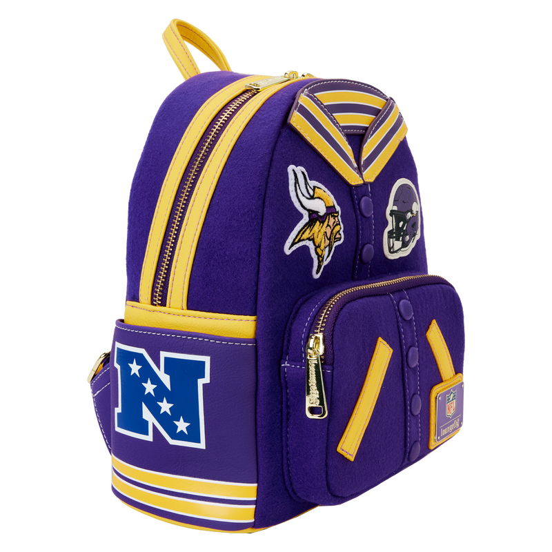 NFL Minnesota Vikings Varsity Mini Backpack, , hi-res view 5