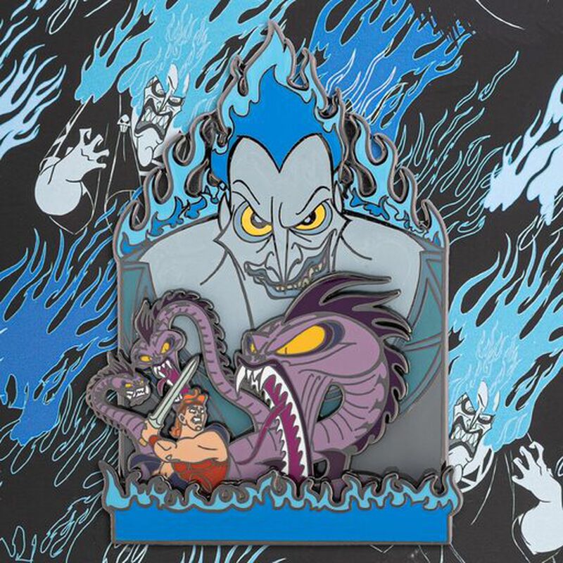 Disney Hercules Hades Collector Box Sliding Enamel Pin, , hi-res view 3
