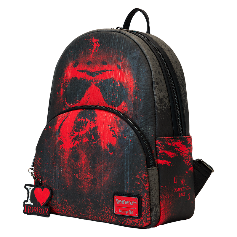 I Heart Horror Friday The 13th Mini Backpack, , hi-res view 4
