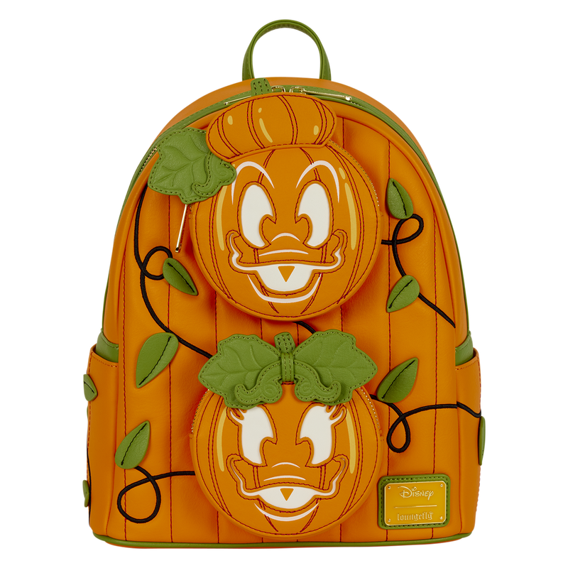 Donald & Daisy Jack-o'-Lantern Exclusive Glow Mini Backpack, , hi-res view 1