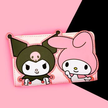 Sanrio My Melody & Kuromi Flap Wallet, Image 2